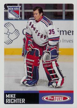 #193 Mike Richter - New York Rangers - 2002-03 Topps Total Hockey