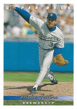 #193 Mike Fetters - Milwaukee Brewers - 1993 Upper Deck Baseball