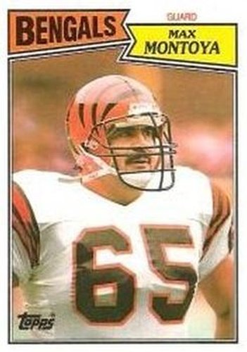 #193 Max Montoya - Cincinnati Bengals - 1987 Topps Football