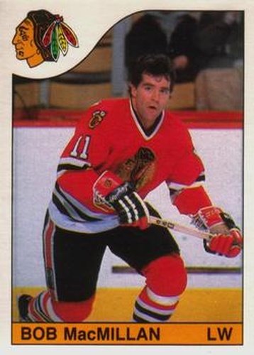 #193 Bob MacMillan - Chicago Blackhawks - 1985-86 O-Pee-Chee Hockey