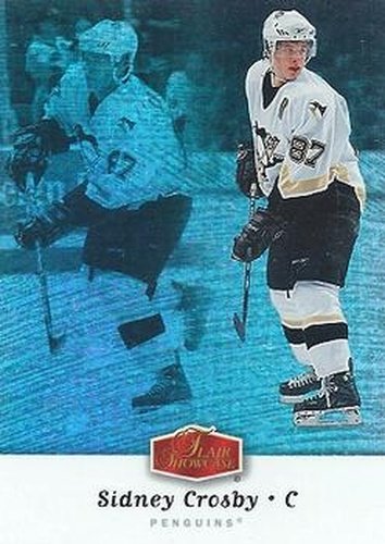 #193 Sidney Crosby - Pittsburgh Penguins - 2006-07 Flair Showcase Hockey