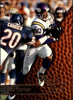 #193 Cris Carter - Minnesota Vikings - 1996 Select Football