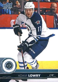 #193 Adam Lowry - Winnipeg Jets - 2017-18 Upper Deck Hockey