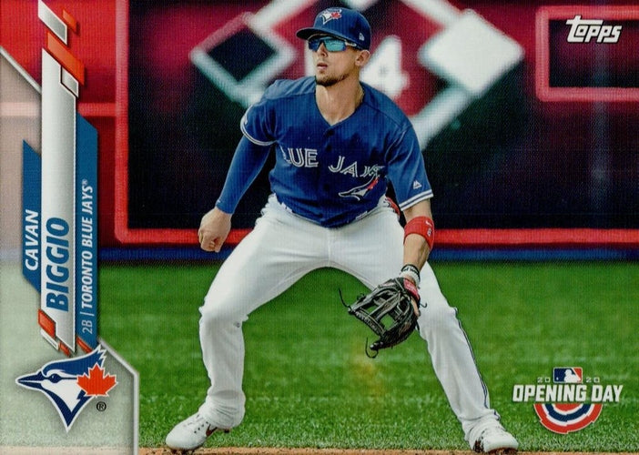 #193 Cavan Biggio - Toronto Blue Jays - 2020 Topps Opening Day Baseball