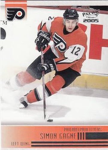 #193 Simon Gagne - Philadelphia Flyers - 2004-05 Pacific Hockey