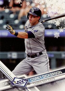 #HMW193 Corey Dickerson - Tampa Bay Rays - 2017 Topps Holiday Baseball