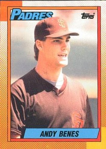 #193 Andy Benes - San Diego Padres - 1990 O-Pee-Chee Baseball