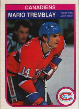 #193 Mario Tremblay - Montreal Canadiens - 1982-83 O-Pee-Chee Hockey