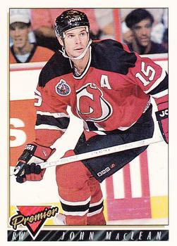 #193 John MacLean - New Jersey Devils - 1993-94 Topps Premier Hockey