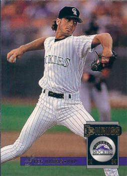 #193 Greg Harris - Colorado Rockies - 1994 Donruss Baseball