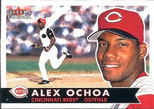 #193 Alex Ochoa - Cincinnati Reds - 2001 Fleer Tradition Baseball