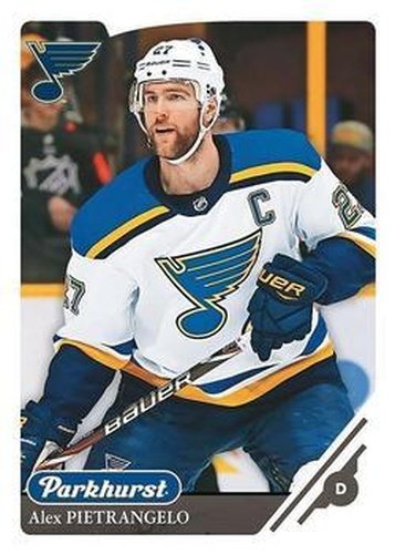 #193 Alex Pietrangelo - St. Louis Blues - 2018-19 Parkhurst Hockey