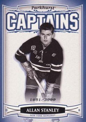 #193 Allan Stanley - New York Rangers - 2006-07 Parkhurst Hockey