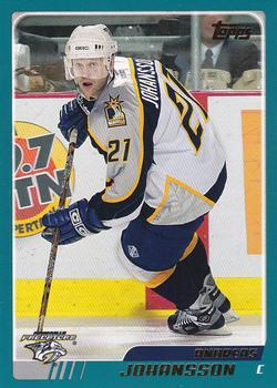 #193 Andreas Johansson - Nashville Predators - 2003-04 Topps Hockey