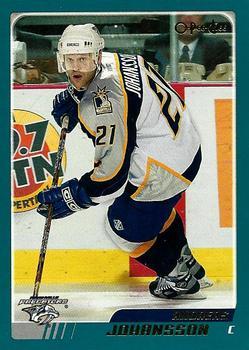 #193 Andreas Johansson - Nashville Predators - 2003-04 O-Pee-Chee Hockey