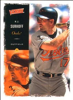 #193 B.J. Surhoff - Baltimore Orioles - 2000 Upper Deck Victory Baseball