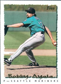 #193 Bobby Ayala - Seattle Mariners - 1995 Topps Baseball