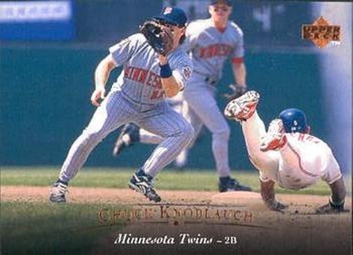 #193 Chuck Knoblauch - Minnesota Twins - 1995 Upper Deck Baseball