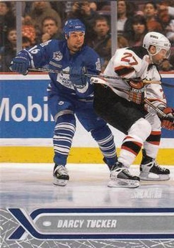 #193 Darcy Tucker - Toronto Maple Leafs - 2000-01 Stadium Club Hockey