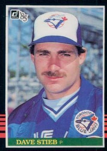 #193 Dave Stieb - Toronto Blue Jays - 1985 Donruss Baseball