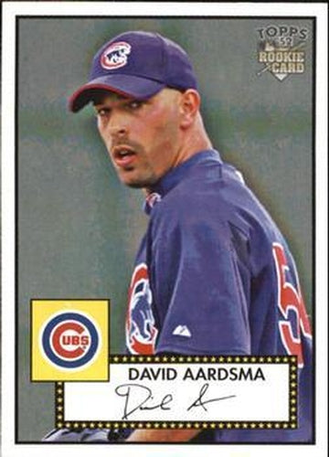 #193 David Aardsma - Chicago Cubs - 2006 Topps 1952 Edition Baseball