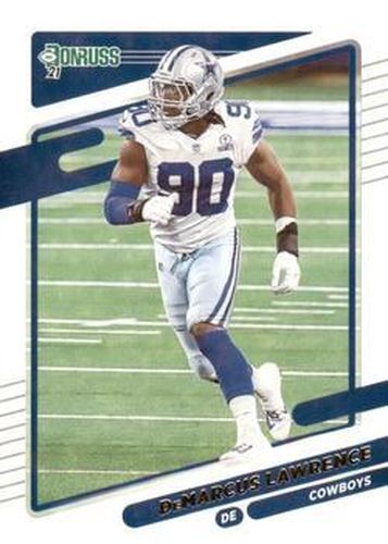 #193 DeMarcus Lawrence - Dallas Cowboys - 2021 Donruss Football