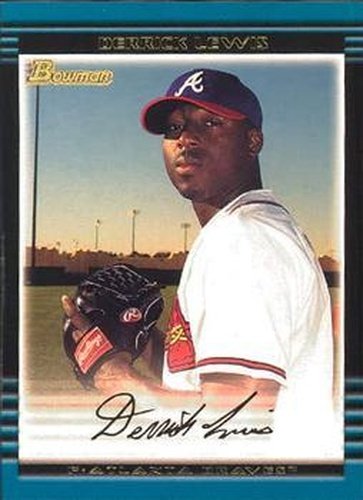 #193 Derrick Lewis - Atlanta Braves - 2002 Bowman Baseball