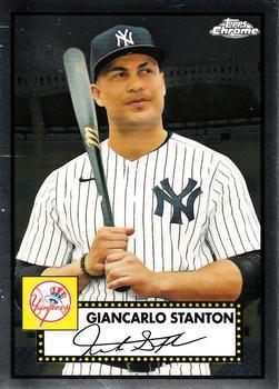 #193 Giancarlo Stanton - New York Yankees - 2021 Topps Chrome Platinum Anniversary Baseball