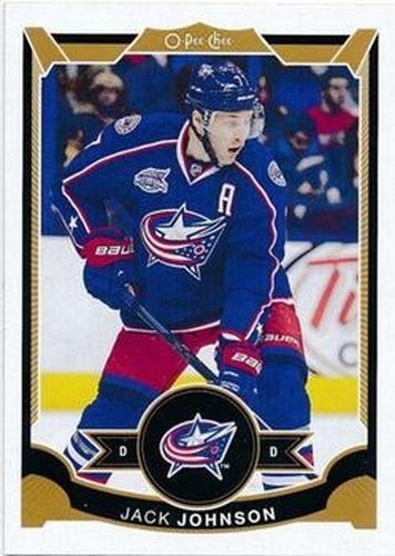 #193 Jack Johnson - Columbus Blue Jackets - 2015-16 O-Pee-Chee Hockey