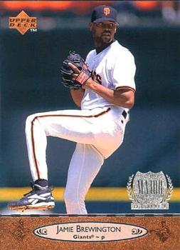 #193 Jamie Brewington - San Francisco Giants - 1996 Upper Deck Baseball