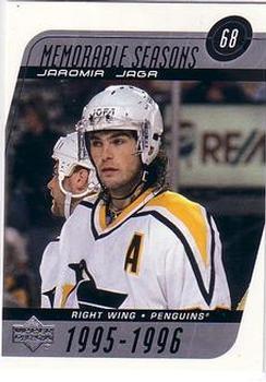 #193 Jaromir Jagr - Pittsburgh Penguins - 2002-03 Upper Deck Hockey