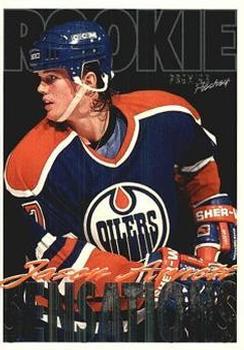 #193 Jason Arnott - Edmonton Oilers - 1994-95 Topps Premier Hockey