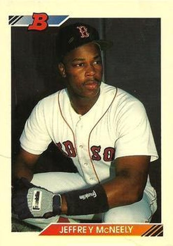 #193 Jeffrey McNeely - Boston Red Sox - 1992 Bowman Baseball