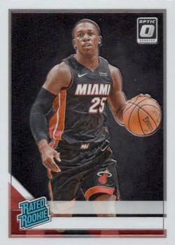 #193 Kendrick Nunn - Miami Heat - 2019-20 Donruss Optic Basketball
