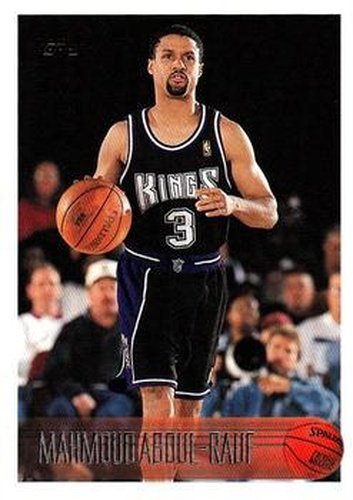 #193 Mahmoud Abdul-Rauf - Sacramento Kings - 1996-97 Topps Basketball