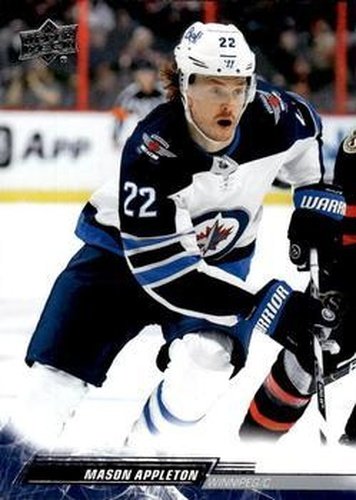 #193 Mason Appleton - Winnipeg Jets - 2022-23 Upper Deck Hockey