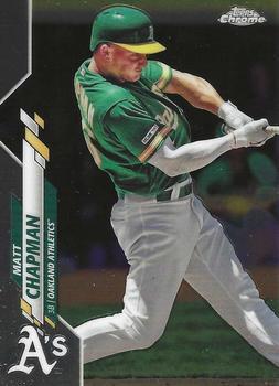 #193 Matt Chapman - Oakland Athletics - 2020 Topps Chrome Baseball