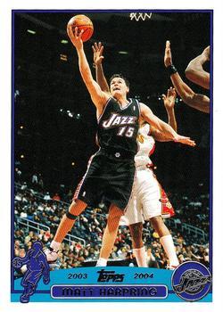 #193 Matt Harpring - Utah Jazz - 2003-04 Topps Basketball