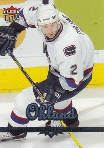#193 Mattias Ohlund - Vancouver Canucks - 2005-06 Ultra Hockey