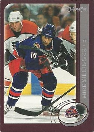 #193 Mike Sillinger - Columbus Blue Jackets - 2002-03 O-Pee-Chee Hockey