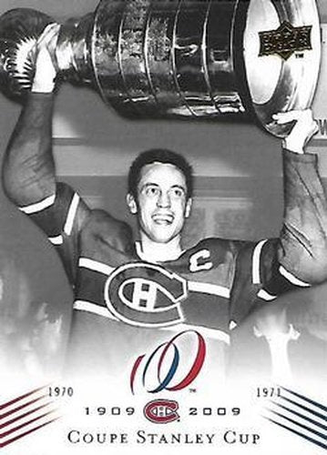 #193 Coupe Stanley Cup - Montreal Canadiens - 2008-09 Upper Deck Montreal Canadiens Centennial Hockey