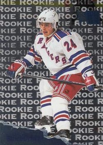#193 Niklas Sundstrom - New York Rangers - 1995-96 Metal Hockey