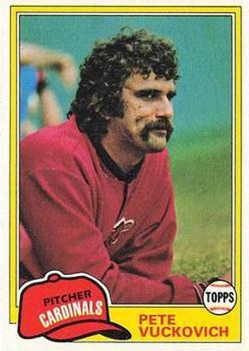 #193 Pete Vuckovich - St. Louis Cardinals - 1981 Topps Baseball