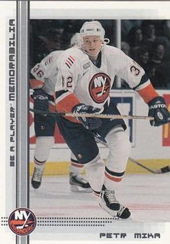 #193 Petr Mika - New York Islanders - 2000-01 Be a Player Memorabilia Hockey