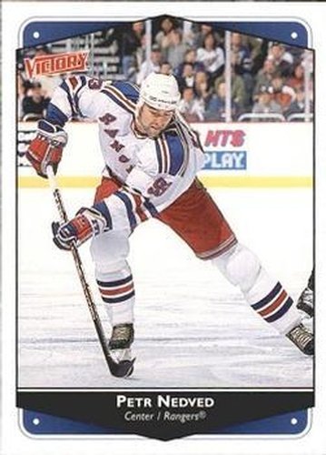 #193 Petr Nedved - New York Rangers - 1999-00 Upper Deck Victory Hockey