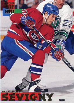 #193 Pierre Sevigny - Montreal Canadiens - 1994-95 Stadium Club Hockey