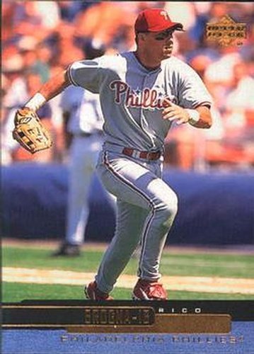 #193 Rico Brogna - Philadelphia Phillies - 2000 Upper Deck Baseball