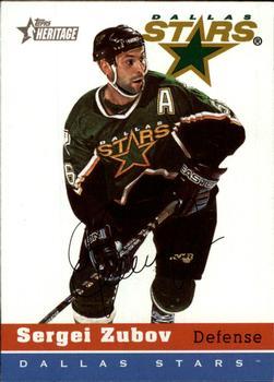 #193 Sergei Zubov - Dallas Stars - 2000-01 Topps Heritage Hockey