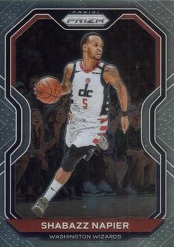 #193 Shabazz Napier - Washington Wizards - 2020-21 Panini Prizm Basketball