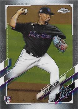 #193 Sixto Sanchez - Miami Marlins - 2021 Topps Chrome Baseball